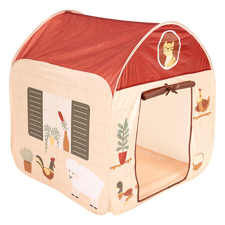 Pop up legetelt - Gård 85 x 85 x 96 cm.