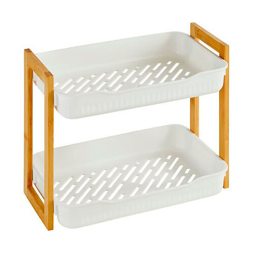 Natureo hylde - 2 etager | Hvid