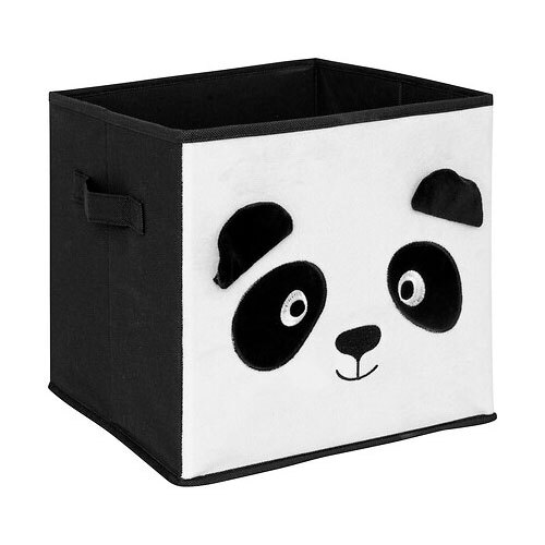 Panda legetøjskasse - 29 x 29 x 29 cm.