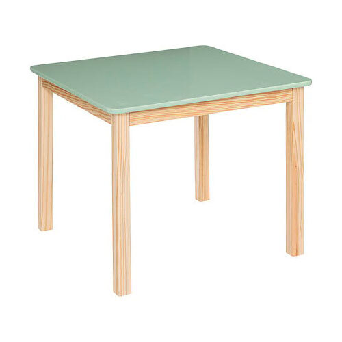 Classic børnebord - 48 x 60 x 60 cm. | Grøn