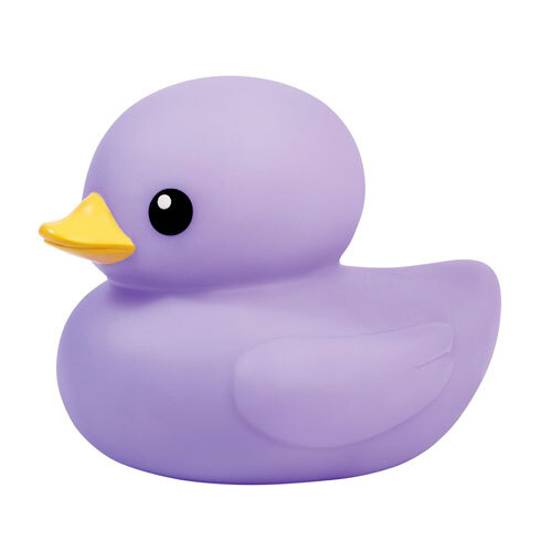 Tolo Baby badeand i gummi - Lilla 12 cm.