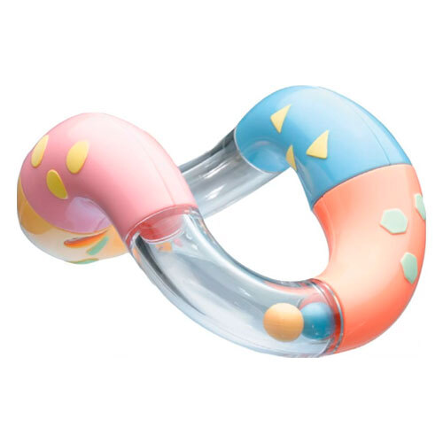 Tolo Baby rangle i pastelfarver - Twisted