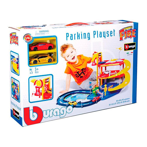 Burago legesæt med parkeringsanlæg