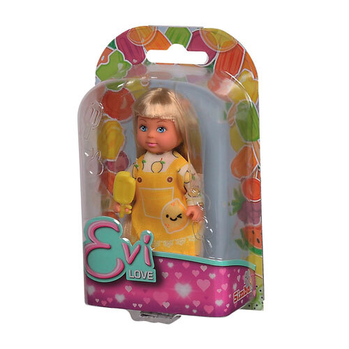 Evi Love Fruity Ice dukke - 12 cm. | Gul
