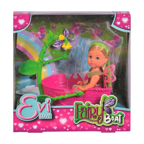 Evi Love Fairy Boat dukke m/ tilbehør - 12 cm.