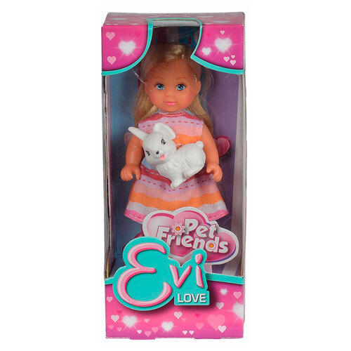 Evi Love Pet Friends dukke - 12 cm. | Kanin