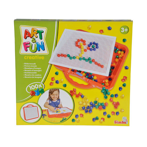 Art & Fun mosaik legesæt - 100 dele
