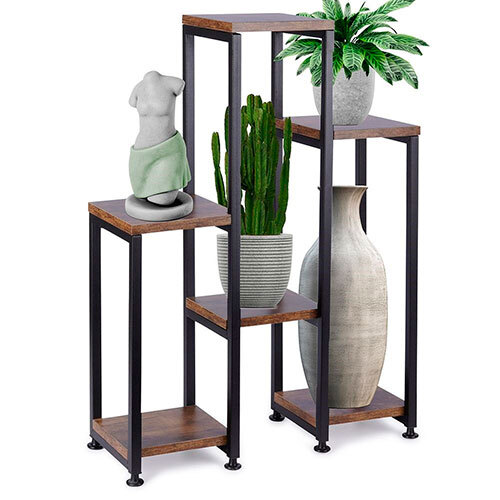 Frida planteopsats - 6 niveauer | 70 cm. - Mørk