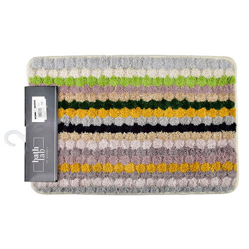 Zac Stripes bademåtte - Multi 40 x 60 cm.