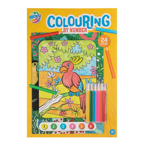Moxy Colour by number - 24 ark