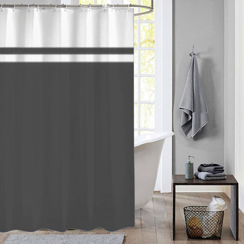 Simply badeforhæng 180 x 200 cm. - Antracit