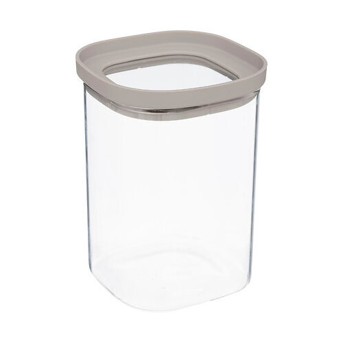 Hermet opbevaringsboks i glas og silikone - 1 L