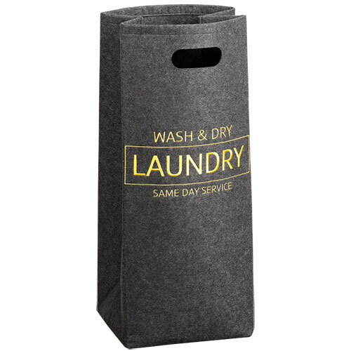 Laundry vasketøjspose - Sort og guld | 1 rum