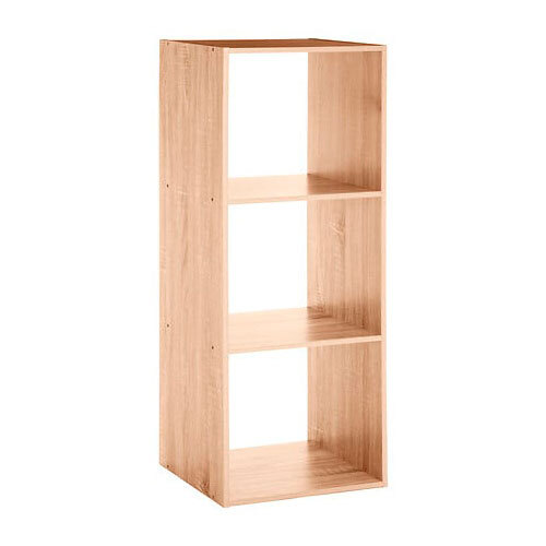 Mix n' Modul reol i MDF - 3 rum | Natur 100% FSC