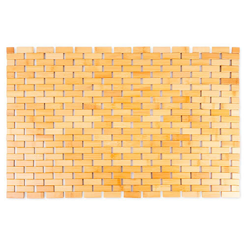 Bambus bademåtte - 50 x 80 cm.