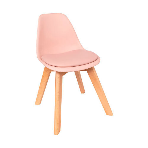 Baya børnestol - 55 x 31 x 38,5 cm. | Rosa