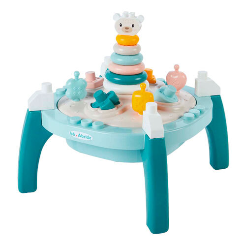 Abrick aktivitetsbord til baby - 21 dele | Plast