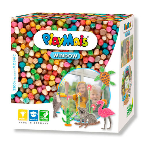 PlayMais Window mosaik - 2300 dele | Dyr
