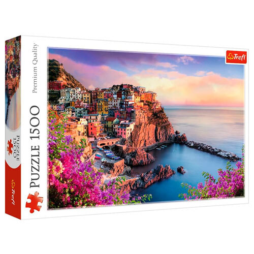 View of Manarola puslespil 1500 brikker