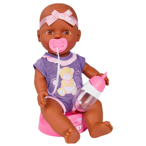 New Born Baby dukke m/ tilbehør - Emily 30 cm.