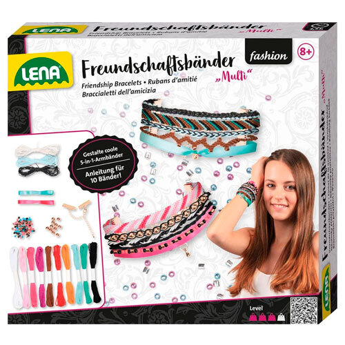 LENA DIY armbåndssæt m/ 8 farver