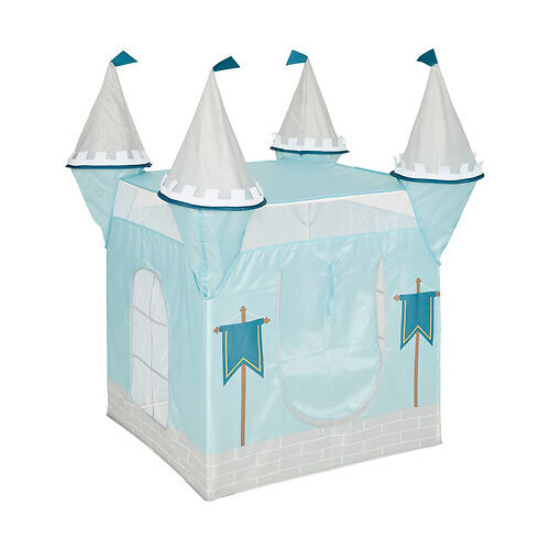 Castle pop up legetelt - Lyseblå