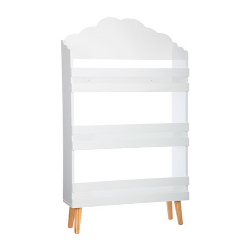 Sweet bogreol i MDF - 100 x 58 x 18 cm. | Hvid
