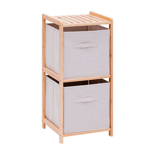 Tidy Box reol med opbevaringskurve - 2 stk.