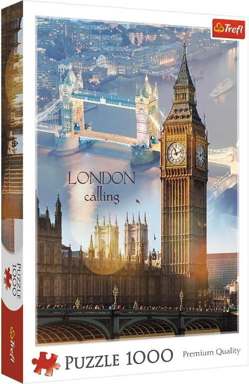 London at dawn puslespil 1000 brikker