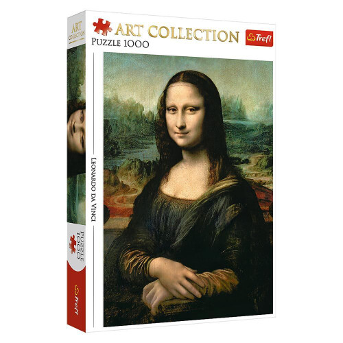 Mona Lisa puslespil 1000 brikker