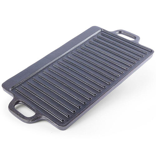 Litina grillpande støbejern - 45,5 x 23 cm.