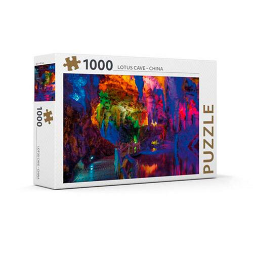 Lotus Cave puslespil 1000 brikker