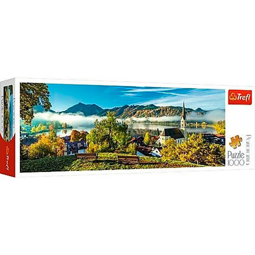 Schliersee Lake panorama puslespil 1000 brikker