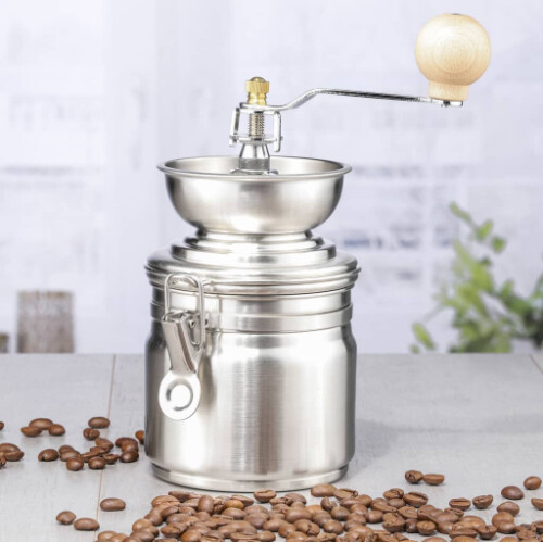 Kaffemølle manuel - Rustfrit stål