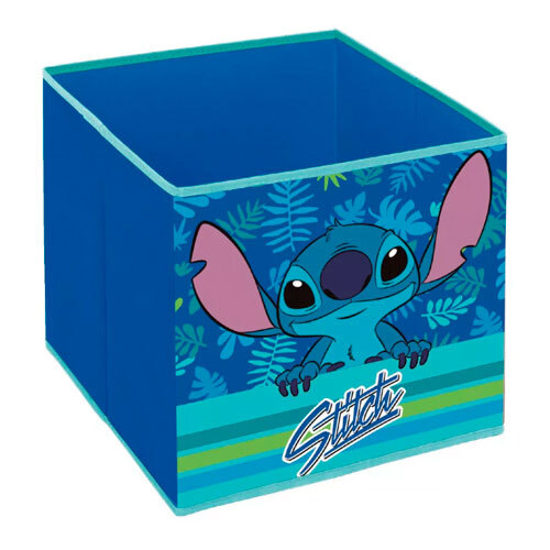 Lilo & Stitch Leaf legetøjskasse - 31 x 31 x 31 cm.
