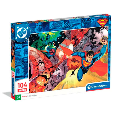 Superman Hope Rising puslespil - 104 brikker