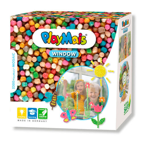 PlayMais Window mosaik - 2300 dele | Forår