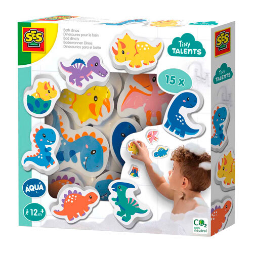 SES Creative badedyr - 15 stk. | Dino's