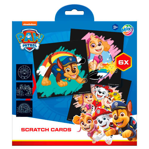 Paw Patrol skrabesæt - 7 dele