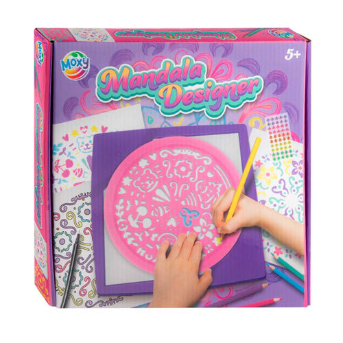 Mandala designer sæt m/ 10 skabeloner