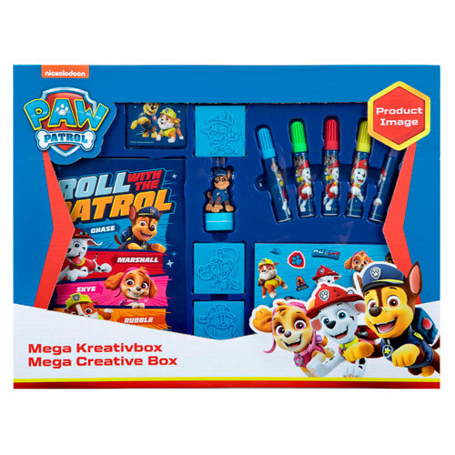 Paw Patrol tegne- og klistersæt