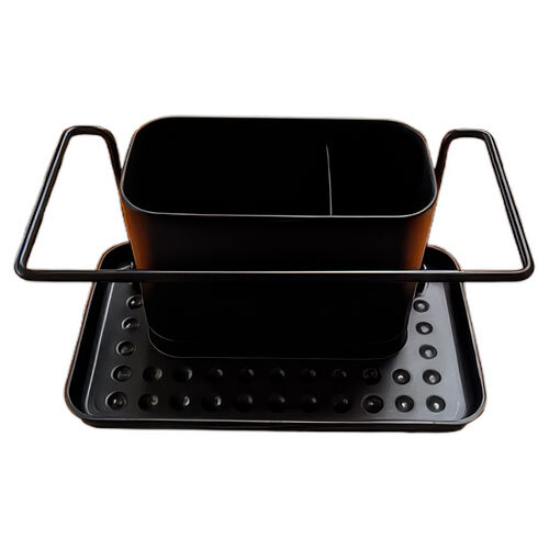 Chefware organizer til køkkenvask - Sort