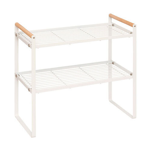 Balm køkkenbordshylde - Hvid | 42 cm.
