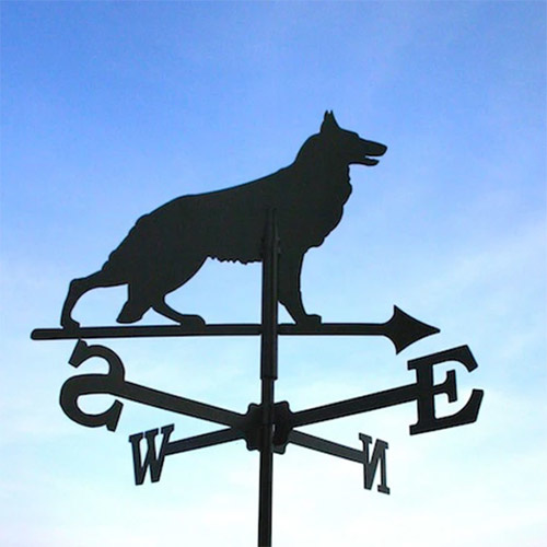 Vejrhane Hund - Lille