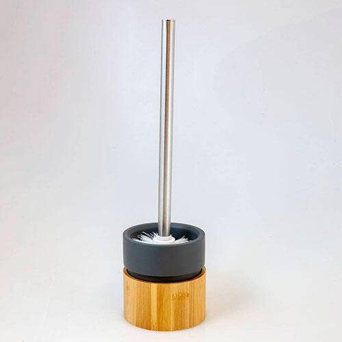 Wood toiletbørste - Grå