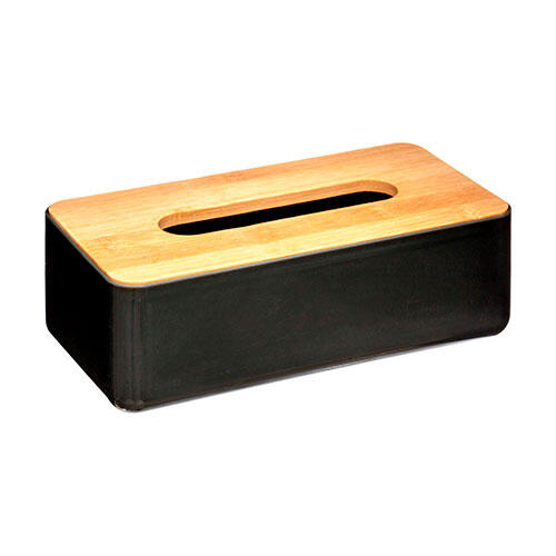 Natureo servietboks - 26 x 13,2 x 8,8 cm. | Sort