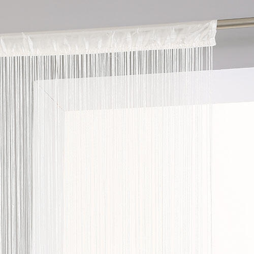 Lanka trådgardin - 90 x 200 cm. | Creme