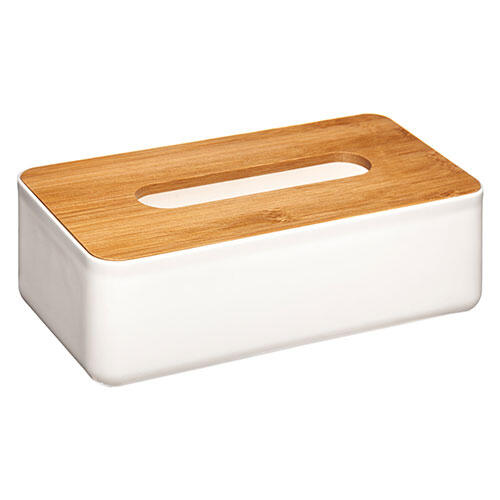 Natureo servietboks - 26 x 13,2 x 8,8 cm. | Hvid