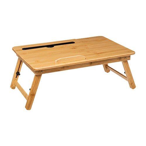 Laptop bord i bambus 100% FSC - 54 x 34 cm.