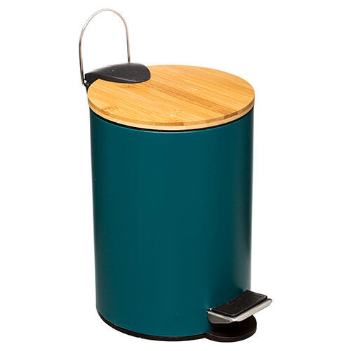 Trio toiletspand m/ soft close 3 L - Petrol